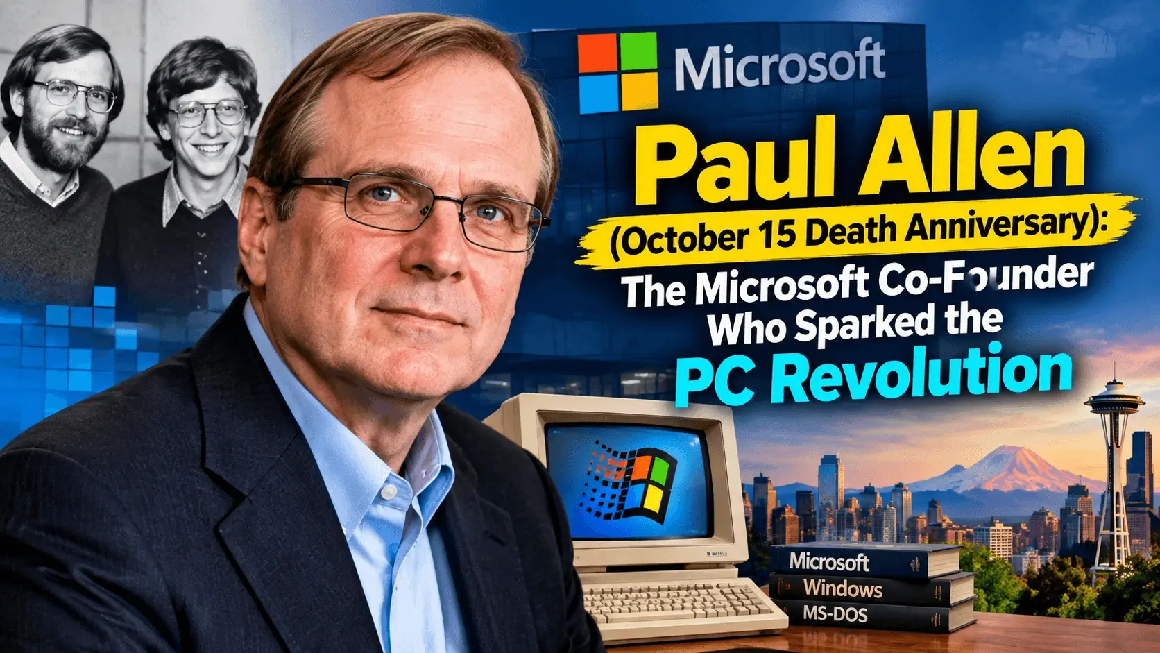 Paul Allen (October 15 Death Anniversary): The Microsoft Co-Founder Who Sparked the PC Revolution — Memorial & Retrospective Guide