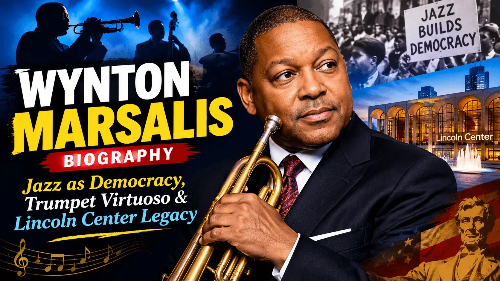 Wynton Marsalis Biography (October 18): Jazz as Democracy, Trumpet Virtuoso & Lincoln Center Legacy — Celebration Guide & Ideas